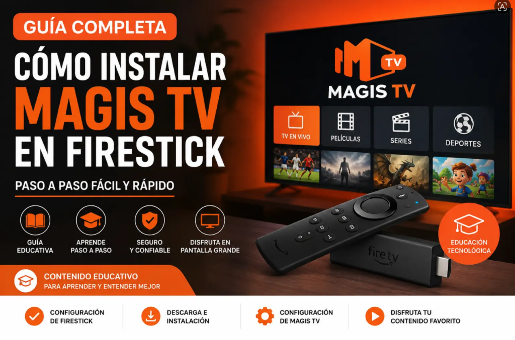 MAGIS TV FIRESTICK 1 Magis TV en Fire Stick